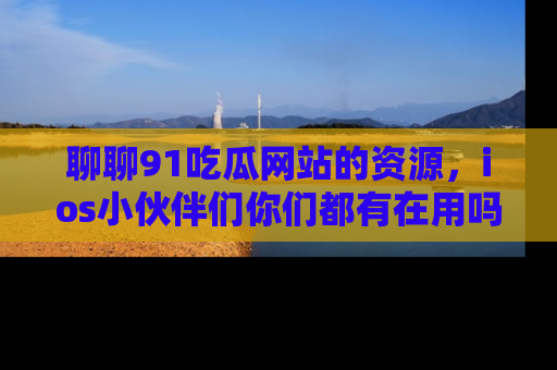聊聊91吃瓜网站的资源，ios小伙伴们你们都有在用吗？