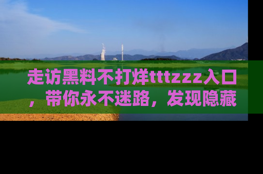 走访黑料不打烊tttzzz入口,带你永不迷路,发现隐藏的黑幕